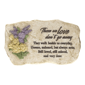 Those We Love Engraved Garden Plaque