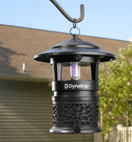 Dynatrap 1/2 Acre LED Outdoor Insect Trap with Cleaning Brush and Hook
